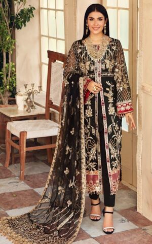 Elaf - Noir Organza EPC-03