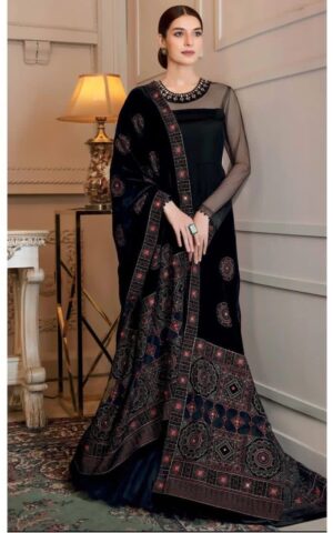Bareeze - Afsoon Shawl (Velvet)