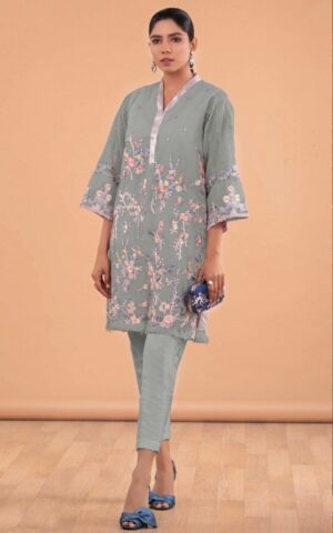 Sapphire - Light Green Embellished 01