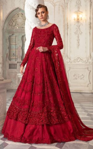 Maria B - Couture Red MC 043